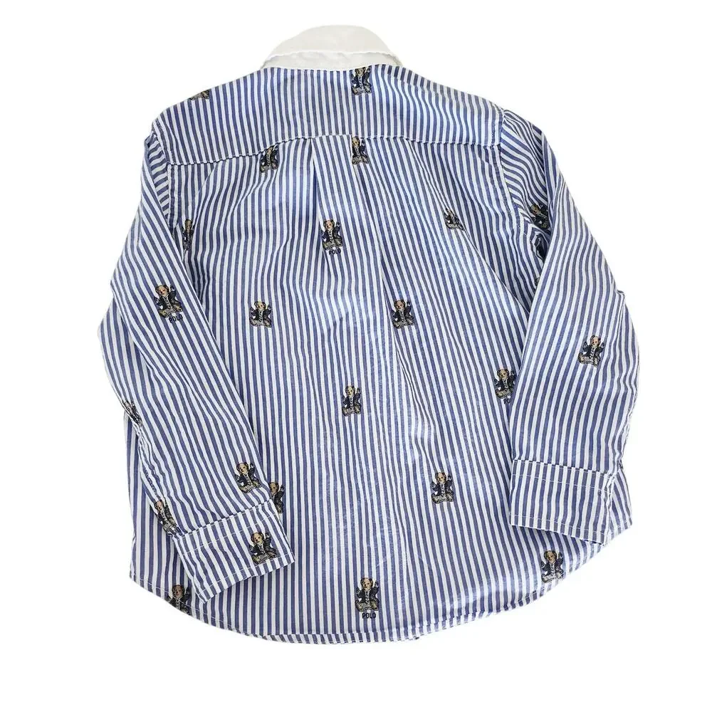 4T Vintage Ralph Lauren bear shirt